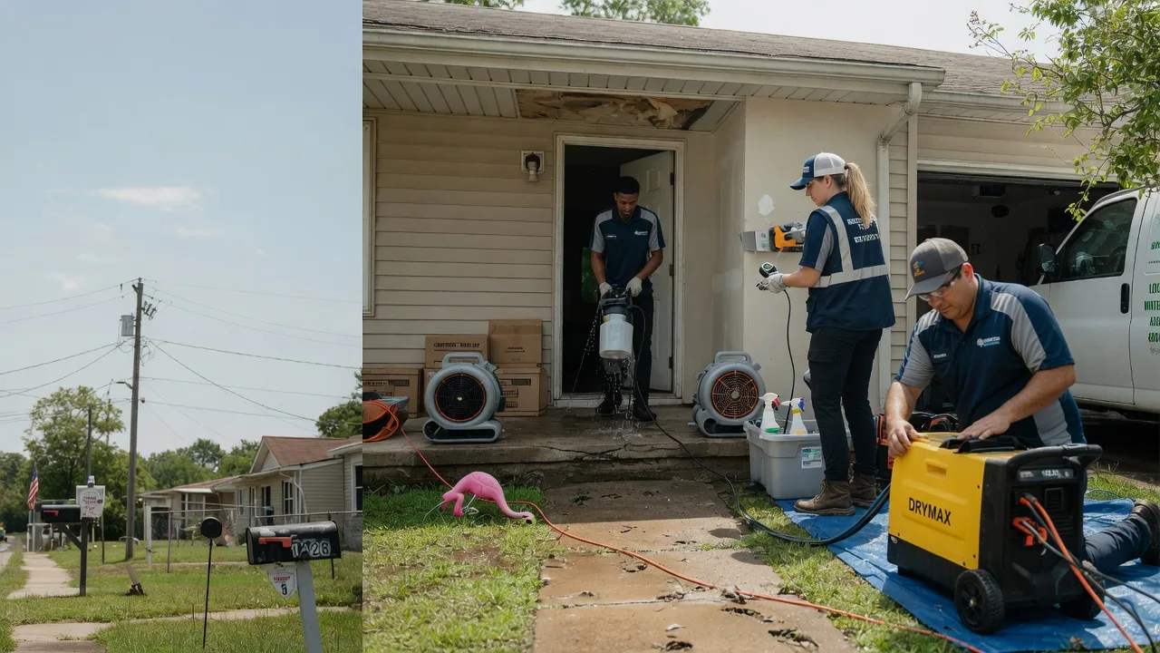 Storm Damage Water Removal in Leesville, TX near me